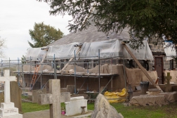 Work on the vestry continuing